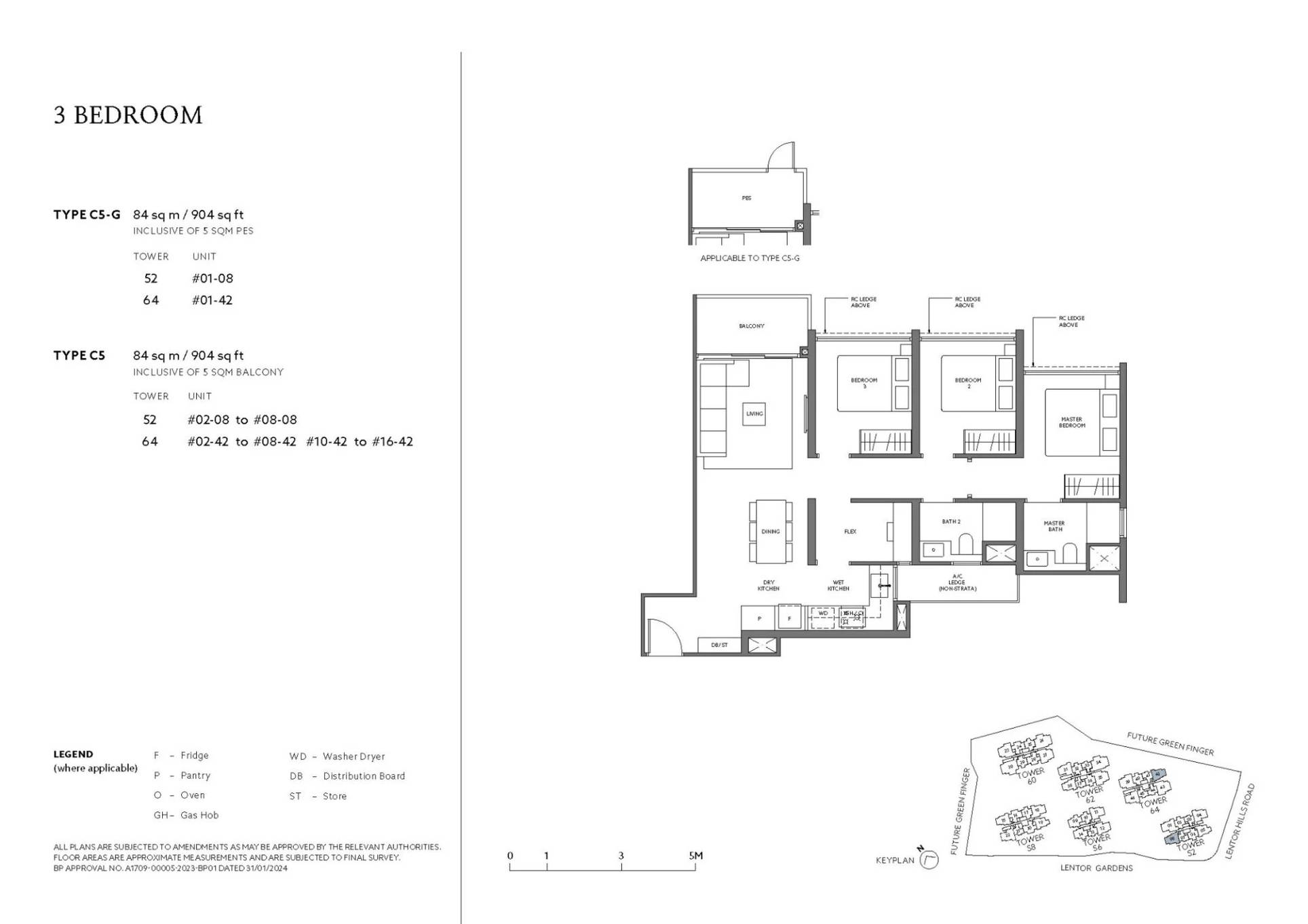 Lentor Mansion floorplan